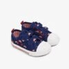Jojo Maman Bebe JoJo Maman Bébé Navy Kids' Rainbow Canvas Pumps -Jojo Maman Bebe 664851s