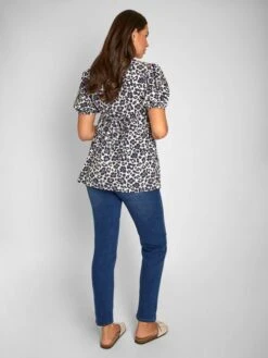Jojo Maman Bebe JoJo Maman Bébé Navy Animal Print Maternity Blouse -Jojo Maman Bebe 671674s3