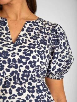 Jojo Maman Bebe JoJo Maman Bébé Navy Animal Print Maternity Blouse -Jojo Maman Bebe 671674s4