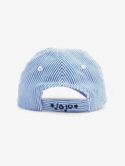 Jojo Maman Bebe JoJo Maman Bébé Blue Striped Baseball Cap -Jojo Maman Bebe 690783s3