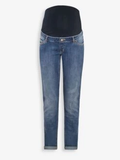 Jojo Maman Bebe JoJo Maman Bébé Light Wash Slim Boyfriend Maternity Jeans