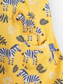 Jojo Maman Bebe JoJo Maman Bébé Yellow Girls 2-Piece Zebra Pinafore Dress Set 9 Jojo Maman Bebe JoJo Maman Bébé Yellow Girls 2-Piece Zebra Pinafore Dress Set -Jojo Maman Bebe 728392s4