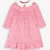 Jojo Maman Bebe JoJo Maman Bébé Pink Woodland Floral Print Smocked Dress With Collar 1 Jojo Maman Bebe JoJo Maman Bébé Pink Woodland Floral Print Smocked Dress With Collar -Jojo Maman Bebe 735689s