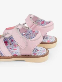 Jojo Maman Bebe JoJo Maman Bébé Pink Strawberry Appliqué Sandals -Jojo Maman Bebe 742202s8