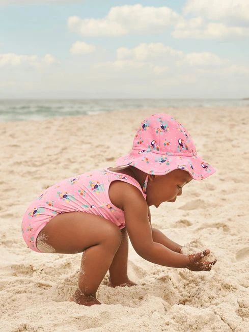 Jojo Maman Bebe JoJo Maman Bébé Toucan Girls' Toucan Print Swimsuit 3 Jojo Maman Bebe JoJo Maman Bébé Toucan Girls' Toucan Print Swimsuit