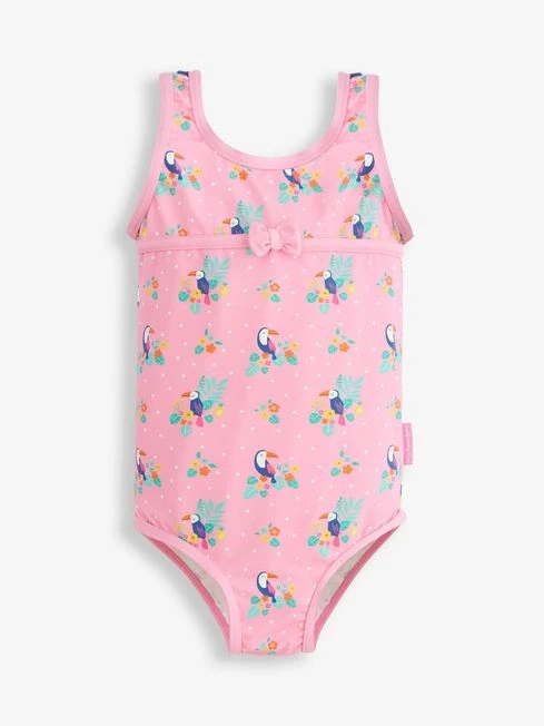Jojo Maman Bebe JoJo Maman Bébé Toucan Girls' Toucan Print Swimsuit 8 Jojo Maman Bebe JoJo Maman Bébé Toucan Girls' Toucan Print Swimsuit - Image 6
