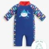 Jojo Maman Bebe JoJo Maman Bébé Shark Kids' 1-Piece Sun Protection Suit -Jojo Maman Bebe 747685s