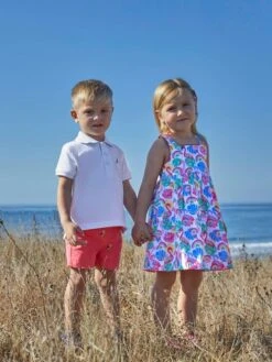 Jojo Maman Bebe JoJo Maman Bébé Pink Bright Flamingo Print Cross Back Dress -Jojo Maman Bebe 758982s2