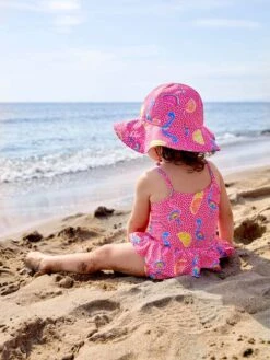 Jojo Maman Bebe JoJo Maman Bébé Flamingo Floppy Sun Hat UPF 50 -Jojo Maman Bebe 759476s5