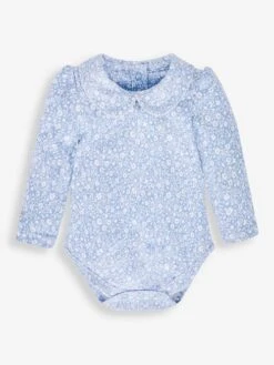 Jojo Maman Bebe JoJo Maman Bébé Blue Ditsy Floral Peter Pan Body