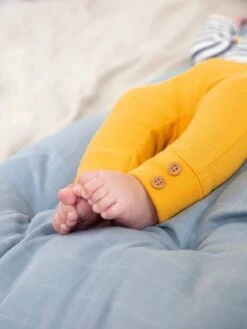 Jojo Maman Bebe JoJo Maman Bébé Ecru 2-Piece Stripe Lion Top & Ribbed Leggings Set -Jojo Maman Bebe 797449s8