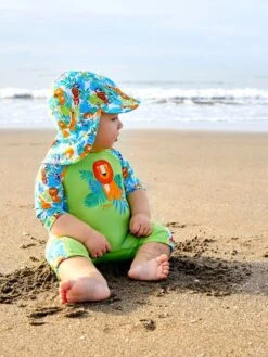 Jojo Maman Bebe JoJo Maman Bébé Jungle Jungle Flap Sun Protection Hat UPF 50 -Jojo Maman Bebe 798658s2