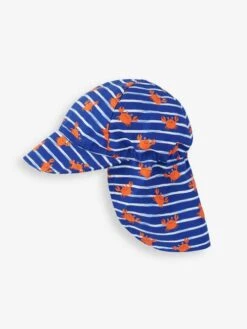 Jojo Maman Bebe JoJo Maman Bébé Crab Kids' Flap Sun Protection Hat -Jojo Maman Bebe 819178s3