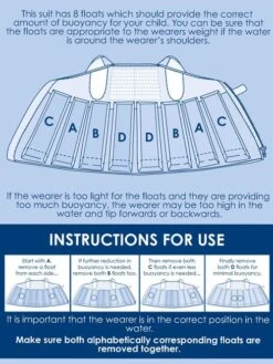 Jojo Maman Bebe JoJo Maman Bébé Crab Kids' Print Float Jacket -Jojo Maman Bebe 820122s5