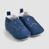 Jojo Maman Bebe JoJo Maman Bébé Navy Star Leather Baby Booties -Jojo Maman Bebe 8213H5s