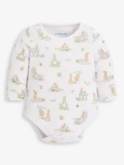 Jojo Maman Bebe JoJo Maman Bébé Blue 2-Piece Peter Rabbit Dungaree Set -Jojo Maman Bebe 8246J4s6