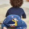 Jojo Maman Bebe JoJo Maman Bébé Indigo Puffin Extra Thick Baby Leggings -Jojo Maman Bebe 8260P9s