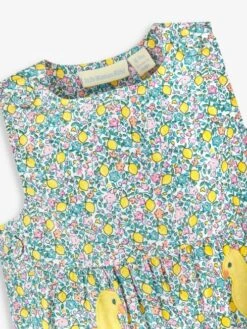 Jojo Maman Bebe JoJo Maman Bébé Lemon Duck Appliqué Ditsy Print Dungarees 6 Jojo Maman Bebe JoJo Maman Bébé Lemon Duck Appliqué Ditsy Print Dungarees -Jojo Maman Bebe 826161s2