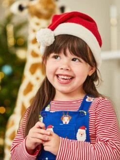 Jojo Maman Bebe JoJo Maman Bébé Red Knitted Father Christmas Hat -Jojo Maman Bebe 8292Z5s4