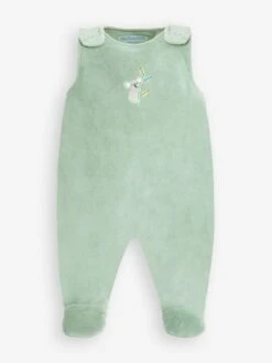 Jojo Maman Bebe JoJo Maman Bébé Green 2-Piece Koala Velour Dungaree Set 11 Jojo Maman Bebe JoJo Maman Bébé Green 2-Piece Koala Velour Dungaree Set -Jojo Maman Bebe 8323R7s4