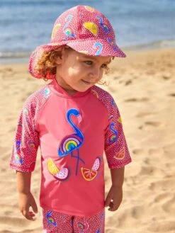 Jojo Maman Bebe JoJo Maman Bébé Flamingo 2-Piece UPF 50 Sun Protection Suit -Jojo Maman Bebe 832558s8