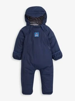 Jojo Maman Bebe JoJo Maman Bébé Navy Waterproof Fleece Lined All-In-One 16 Jojo Maman Bebe JoJo Maman Bébé Navy Waterproof Fleece Lined All-In-One -Jojo Maman Bebe 8327Q6s4