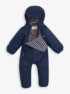 Jojo Maman Bebe JoJo Maman Bébé Navy Waterproof Fleece Lined All-In-One 17 Jojo Maman Bebe JoJo Maman Bébé Navy Waterproof Fleece Lined All-In-One -Jojo Maman Bebe 8327Q6s5