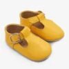 Jojo Maman Bebe JoJo Maman Bébé Mustard Kids' Classic Leather Pre-Walker Shoes -Jojo Maman Bebe 83G442s