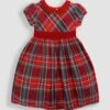 Jojo Maman Bebe JoJo Maman Bébé Red Tartan Party Dress -Jojo Maman Bebe 8482D4s