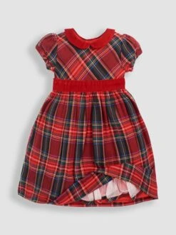 Jojo Maman Bebe JoJo Maman Bébé Red Tartan Party Dress 8 Jojo Maman Bebe JoJo Maman Bébé Red Tartan Party Dress -Jojo Maman Bebe 8482D4s3