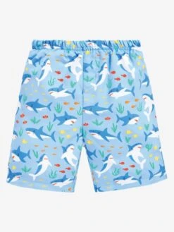 Jojo Maman Bebe JoJo Maman Bébé Shark Print Swim Shorts With Nappy -Jojo Maman Bebe 849487s4