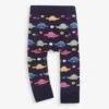 Jojo Maman Bebe JoJo Maman Bébé Navy Dino Extra Thick Baby Leggings