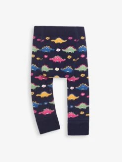Jojo Maman Bebe JoJo Maman Bébé Navy Dino Extra Thick Baby Leggings