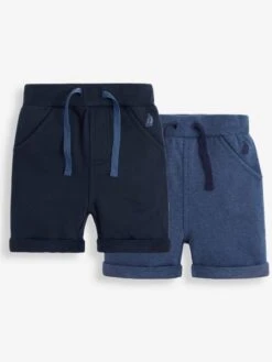 Jojo Maman Bebe JoJo Maman Bébé Navy 2-Pack Kids' Jogger Shorts