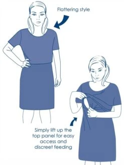 Jojo Maman Bebe JoJo Maman Bébé Navy White Stripe Breton Stripe Maternity & Nursing Slub Tunic 11 Jojo Maman Bebe JoJo Maman Bébé Navy White Stripe Breton Stripe Maternity & Nursing Slub Tunic -Jojo Maman Bebe 856253s5