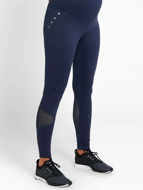 Jojo Maman Bebe JoJo Maman Bébé Navy Mesh Panel Perfomance Maternity Workout Leggings 3 Jojo Maman Bebe JoJo Maman Bébé Navy Mesh Panel Perfomance Maternity Workout Leggings