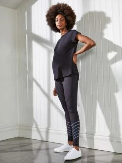 Jojo Maman Bebe JoJo Maman Bébé Black Maternity Performance Workout Leggings