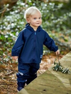 Jojo Maman Bebe JoJo Maman Bébé Navy Pack-Away Rain Jacket