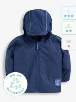 Jojo Maman Bebe JoJo Maman Bébé Navy Pack-Away Rain Jacket -Jojo Maman Bebe 85R387s5