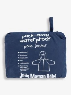 Jojo Maman Bebe JoJo Maman Bébé Navy Pack-Away Rain Jacket -Jojo Maman Bebe 85R387s7