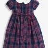 Jojo Maman Bebe JoJo Maman Bébé Navy Smocked Tartan Party Dress -Jojo Maman Bebe 85T694s