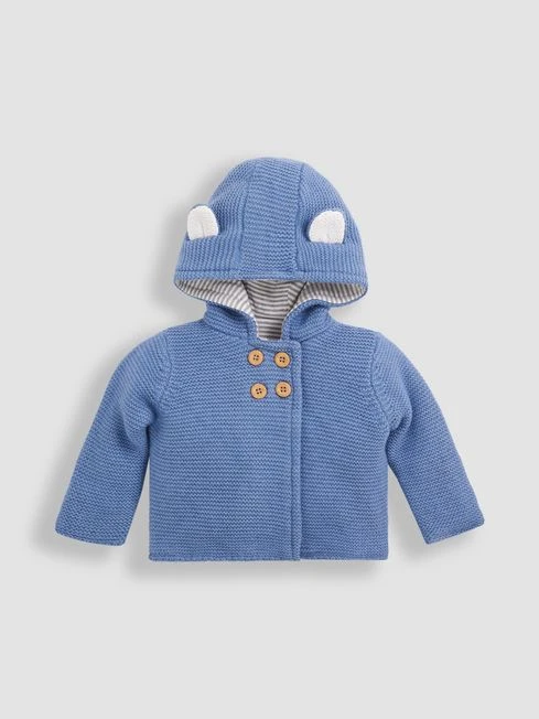 Jojo Maman Bebe JoJo Maman Bébé Denim Bear Baby Hooded Cardigan 3 Jojo Maman Bebe JoJo Maman Bébé Denim Bear Baby Hooded Cardigan