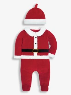 Jojo Maman Bebe JoJo Maman Bébé Red 2-Piece Father Christmas Outfit Set 12 Jojo Maman Bebe JoJo Maman Bébé Red 2-Piece Father Christmas Outfit Set -Jojo Maman Bebe 8629C5s4