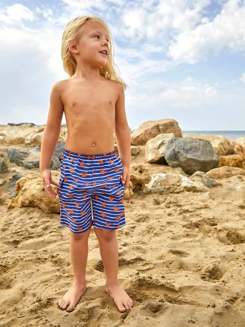 Jojo Maman Bebe JoJo Maman Bébé Crab Boys' No Nappy Swim Shorts 3 Jojo Maman Bebe JoJo Maman Bébé Crab Boys' No Nappy Swim Shorts