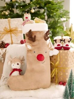 Jojo Maman Bebe JoJo Maman Bébé Fawn Cosy Reindeer Slipper Boots -Jojo Maman Bebe 8632H8s3