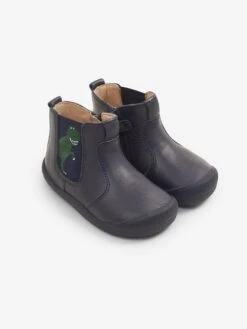 Start-Rite Navy Start-Rite Navy T-Rex Leather Boots