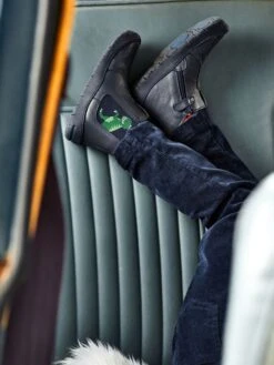 Start-Rite Navy Start-Rite Navy T-Rex Leather Boots -Jojo Maman Bebe 863624s6