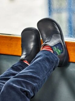 Start-Rite Navy Start-Rite Navy T-Rex Leather Boots -Jojo Maman Bebe 863624s7