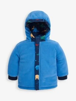Jojo Maman Bebe JoJo Maman Bébé Dinosaur Navy Dino Waterproof Reversible Jacket 14 Jojo Maman Bebe JoJo Maman Bébé Dinosaur Navy Dino Waterproof Reversible Jacket -Jojo Maman Bebe 8677A9s4