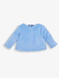 Jojo Maman Bebe JoJo Maman Bébé Safari 2-Piece Blue Sleepsuit & Velour Jacket Set -Jojo Maman Bebe 86P257s3